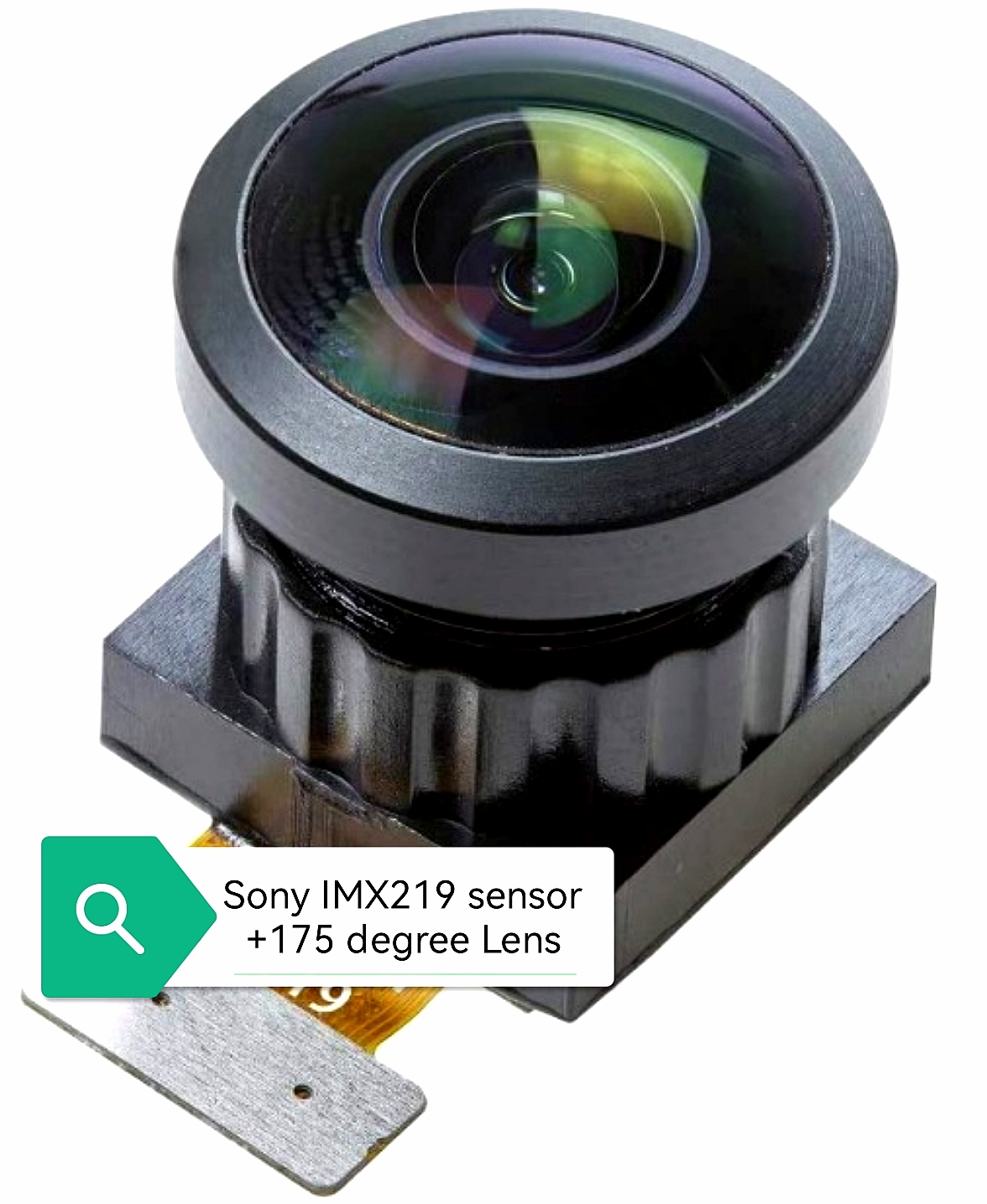 8MP Geniş Açılı Kamera Modülü, 175 Derece FoV Diyagonalli IMX219 Sensör