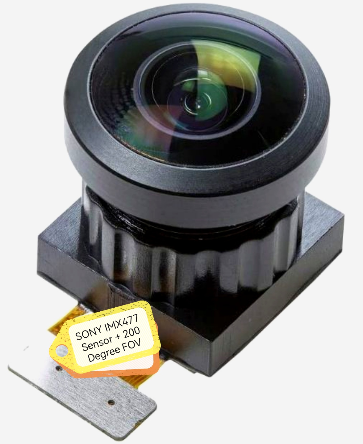 12MP Geniş Açılı Kamera Modülü, 200 Derece FOV'lu SONY IMX477 Sensör